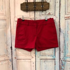 Ann Taylor dark red shorts size 2